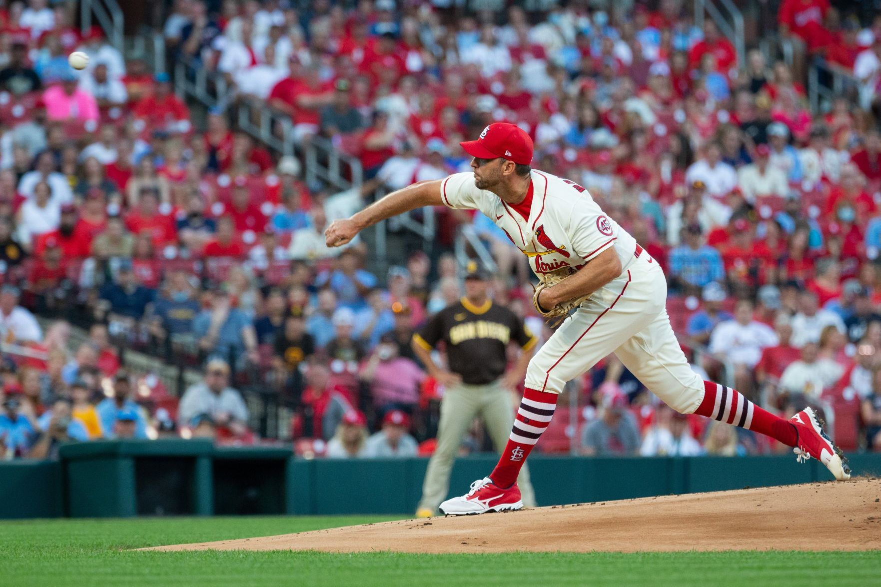 Cardinals take on Padres in second game at home